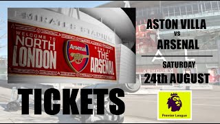 Arsenal Tickets for the 2425 Season for Sale  Arsenal Football Club Tickets for Sale arsenalfc [upl. by Aerb]