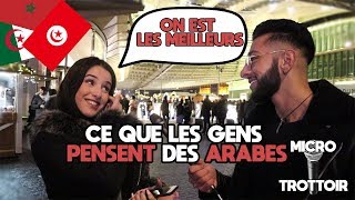 Ce que les gens pensent des Arabes  Maghrébin ft Deguem Pro  Micro Trottoir  La MeuteTV [upl. by Akerdnuhs]