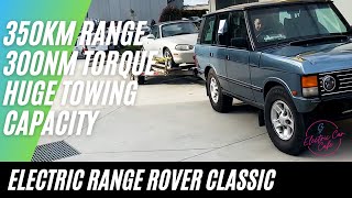 Ultimate Electric Range Rover Classic  EV Conversion [upl. by Onaivlis]