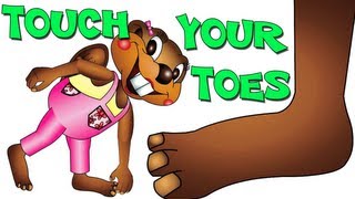 Touch Your Toes  TPR Total Physical Response for Kids [upl. by Nwahsav]