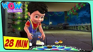 Diwali Song  English Rhymes for Kids  English Songs  Vir the robot boy [upl. by Mcmurry]