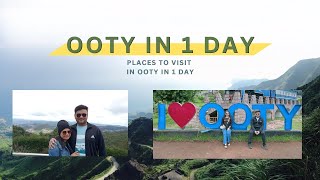 Ooty Famous Tourist Places  Complete One Day Itinerary [upl. by Otreblig]