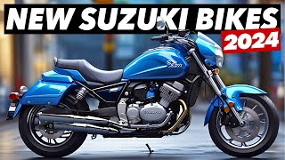 Top 7 New Suzuki Motorcycles For 2024 [upl. by Blane13]