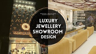 Best Jewellery Shop Interior Design  Gold Jewellery Showroom Tour  Best Jewellery Showroom Design [upl. by Eul]