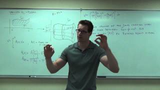 Calculus 1 Lecture 52 Volume of Solids By Disks and Washers Method [upl. by Abell]