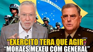 EXÉRCITO VAI REAGIR AGORA  MORAES MEXEU COM O GENERAL ERRADO  ALEXANDRE GARCIA [upl. by Donall]