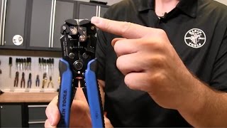 How To Use The Automatic Wire Stripper [upl. by Ahsinahs3]