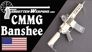 CMMG Banshee The Unique Radial Delayed Blowback System [upl. by Aidyl]