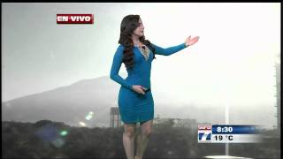 Fannia Lozano y el Clima Info7 Matutino 28Oct2014 0830 AM Full HD [upl. by Etessil570]