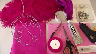 how to make your samba headdress part 1 [upl. by Artemus]