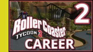 Rollercoaster Tycoon 3 Career  Part 2 [upl. by Indira]