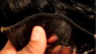 Sewin 101 Easy Way To Properly Sew in weaveextensions yourself my way tutorial [upl. by Dranyl]