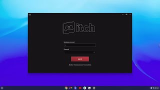 How to download the itchio app on a Chromebook [upl. by Rahab]