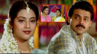 Venkatesh gets Slapped by Khushboo Scene  Kaliyuga Pandavulu Movie  Suresh Productions [upl. by Jorgensen]