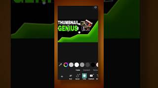 Thumbnail Edit  Editing video  thumbnailtitorial edit tutorial howtomakethumbnailinpicsart [upl. by Xirtaeb]