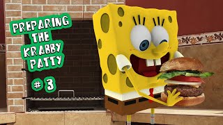 Preparing the krabby patty 🍔 33  Krusty Krab Training Video parody  Spongebob in real life [upl. by Persse536]