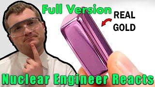 Nuclear Engineer Reacts to NileRed Making Purple Gold FULL Version [upl. by Channing295]