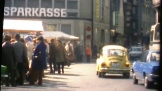 Kirn 70er Jahre  Wochenmarkt auf dem Marktplatz [upl. by Telrats]