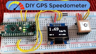 DIY Speedometer using GPS Module amp Arduino with OLED Display [upl. by Bing]