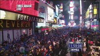 Time Square Ball Drop 2013 New York City New Years Eve [upl. by Landry]