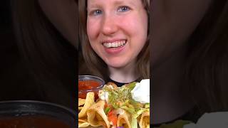 ASMR CHICKEN TAQUITOS MUKBANG shorts [upl. by Compte]