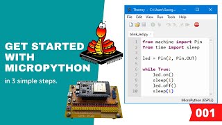 001  MicroPython TechNotes Get Started with MicroPython [upl. by Weinman838]