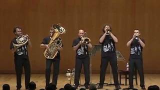 Gomalan Brass Quintet  Libertango LIVE IN TOKYO [upl. by Love]