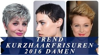 Trend kurzhaarfrisuren 2016 damen [upl. by Helsell]