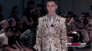 Qasimi Homme Spring Summer 2012 Backstage Video  Stylerumor Mag [upl. by Lenoj]