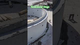 Precast soakaway rings demolding and loading precast artbeton prestressedconcrete [upl. by Ardnwahs]