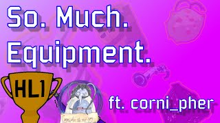 So Much Equipment ft cornipher  H0sting League 1  Competitive Risk of Rain 2 [upl. by Lefty]