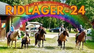 STALLVLOGG  RIDLÄGER 2024 [upl. by Olzsal]