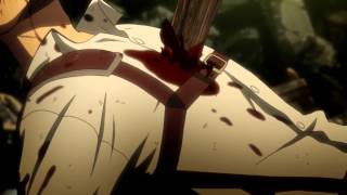 【進撃の巨人】Shingeki no Kyojin HD EPISODE 24  Eren Titan Transformation vs Annie Scene エレンの戦いの女性の巨人 [upl. by Clower]