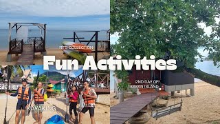 Fun activities in day 2 of Tioman Island visit [upl. by Nitsreik]