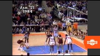 Pearl Washingtons HalfCourt BuzzerBeater 1984  Great Moments in Syracuse University Sports [upl. by Narej909]