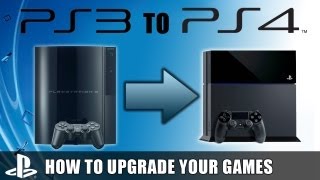 PlayStation 4 Upgrade Programme How To Upgrade PS3 Games to PS4 Games [upl. by Ciri]