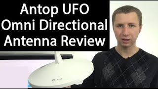 Antop AT415B UFO Omnidirectional Outdoor RV Attic TV Antenna Review [upl. by Debo]