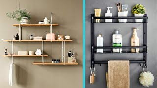 100 Genius bathroom storage ideas  Bathroom shelf designs for small bathrooms [upl. by Tolmann188]