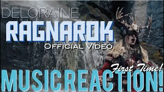 THE END OF ALL Deloraine  Ragnarok Official VideoFirst Time Music Reaction🔥 [upl. by Gilbye]