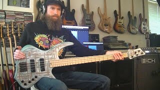 Funk Rock Bass Grooves with Seamoon FX Octatron Grind amp Funk Machine [upl. by Yddeg]