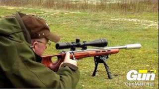 Savage 93R17 17 HMR bolt action rifle A very accurate straight shooter [upl. by Eahc]