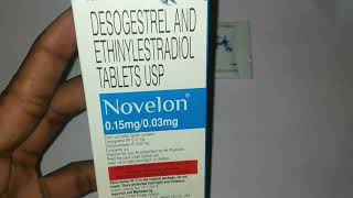 Novelon tabletsethinyl estradiol and desogestrel tablets [upl. by Kcirde]