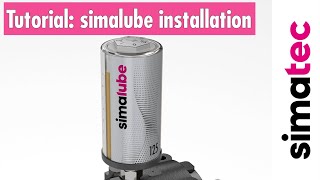 How to install a automatic lubricator simalube [upl. by Troxell]