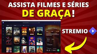 Como Assistir Filmes e Séries de GRAÇA Stremio [upl. by Elohcim]