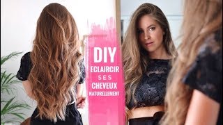 › DIY ‣ ECLAIRCIR SES CHEVEUX NATURELLEMENT  Laura MILOW [upl. by Cressler]