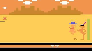 Lets Play Custers Revenge Atari 2600 [upl. by Naul193]