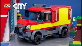 LEGO City 60320 Fire Truck MOC tutorial [upl. by Lynsey451]