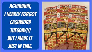 6 Fun scratch cards to brighten your day £18 of the £3 Cashword Extra scratch tickets [upl. by Hayalat]