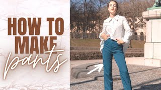 Lane Pants Sewing Tutorial  Beginner Pattern  Sew A Long  Cargo Pants [upl. by Burra]