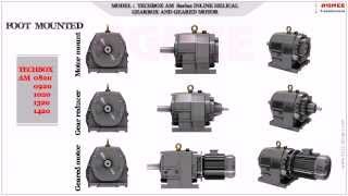 AGNEE Inline Helical Gear Motors and Gear Boxes [upl. by Adla]